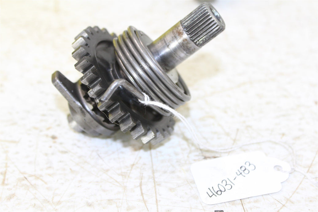 1993 Suzuki RM 125 Kick Start Shaft Spring Kicker Gear