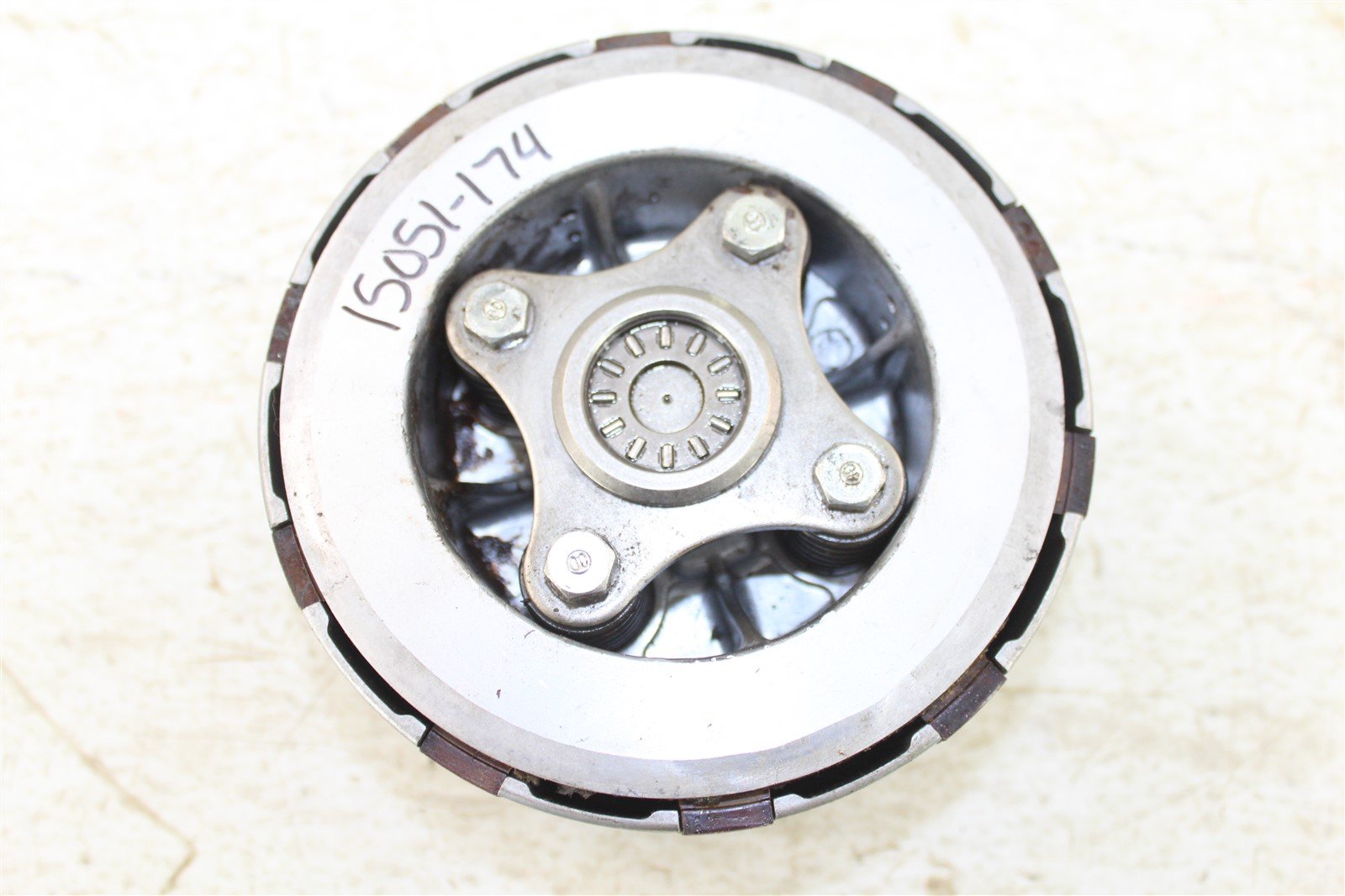 1994 Honda XR 250L Clutch Basket Inner Hub Pressure Plate