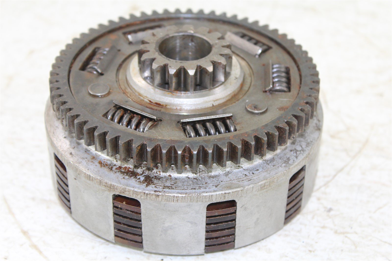 1994 Honda XR 250L Clutch Basket Inner Hub Pressure Plate