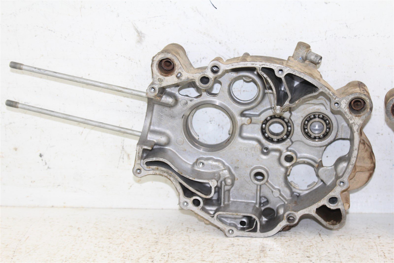 2002 Yamaha TTR 90 Engine Cases Crankcase Motor Left Right