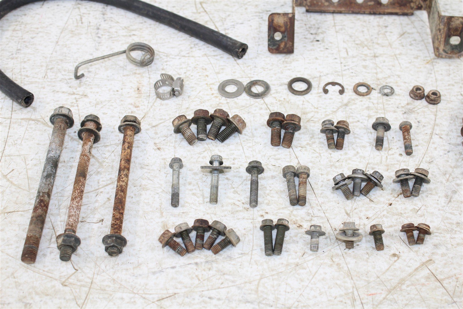 2002 Yamaha TTR 90 Chassis Bolt Kit Hardware Bracket Chain Motor Mounts Spring