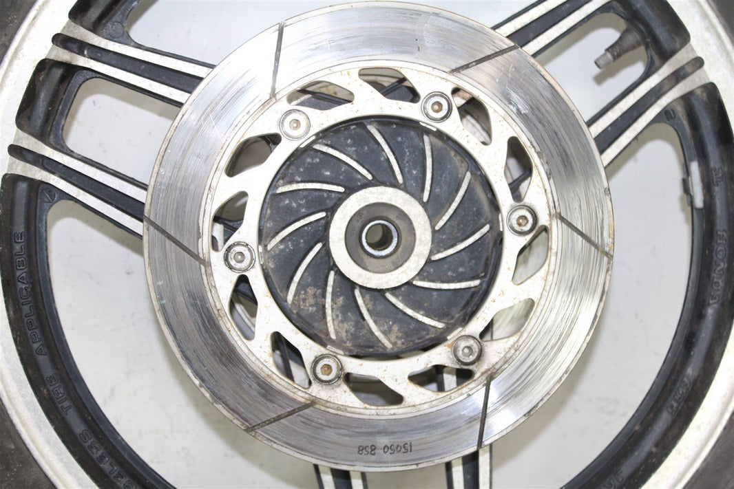 1982 Honda V45 Sabre VF750S Front Wheel Rim w/ Brake Rotors