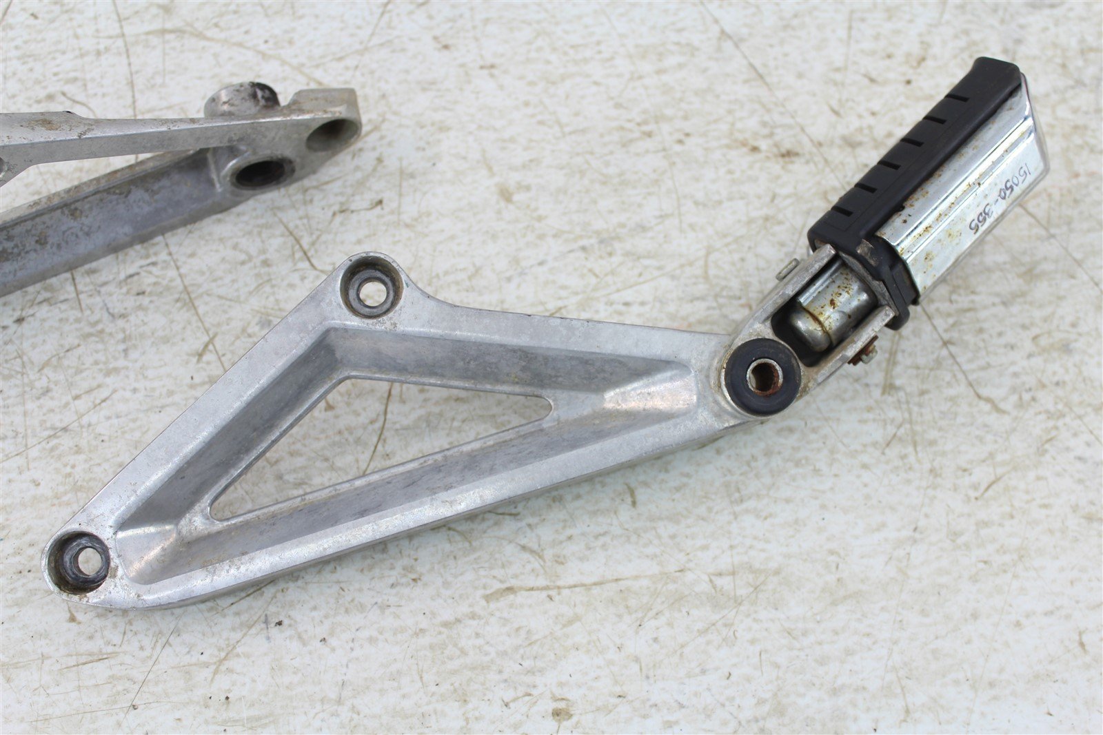 1982 Honda V45 Sabre VF750S Passenger Foot Rest Pegs Set