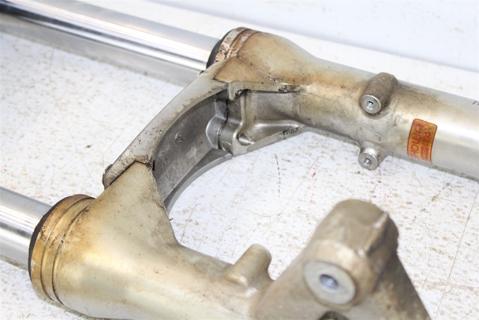 1982 Honda V45 Sabre VF750S Fork Tubes Front Suspension Triple Clamps