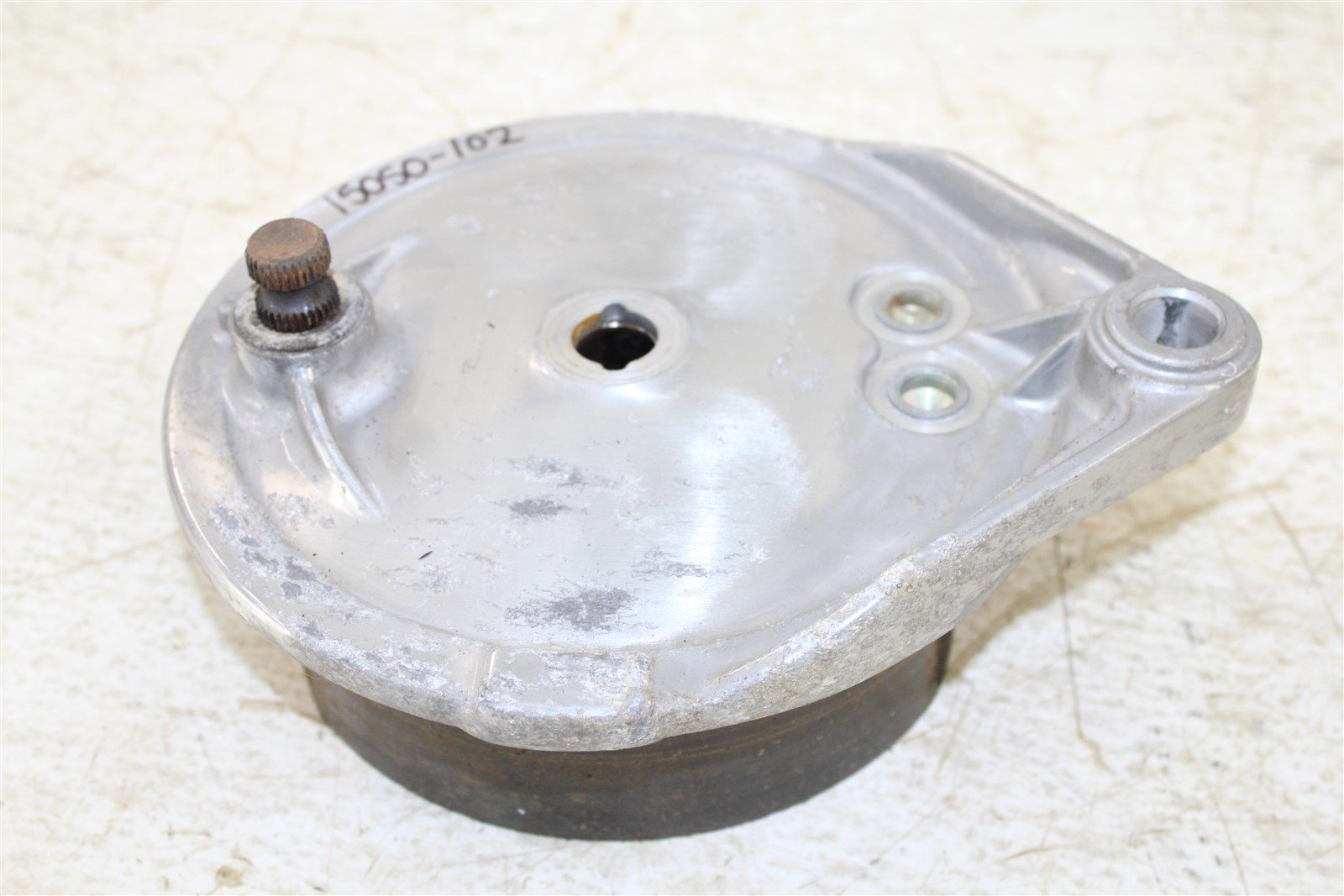 1982 Honda V45 Sabre VF750S Rear Brake Hub Drum Shoes Mount Panel