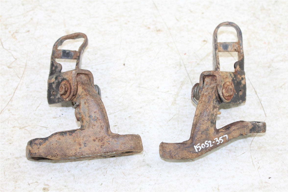 1987 Honda XL 250R Foot Pegs Set Hardware Springs Rests