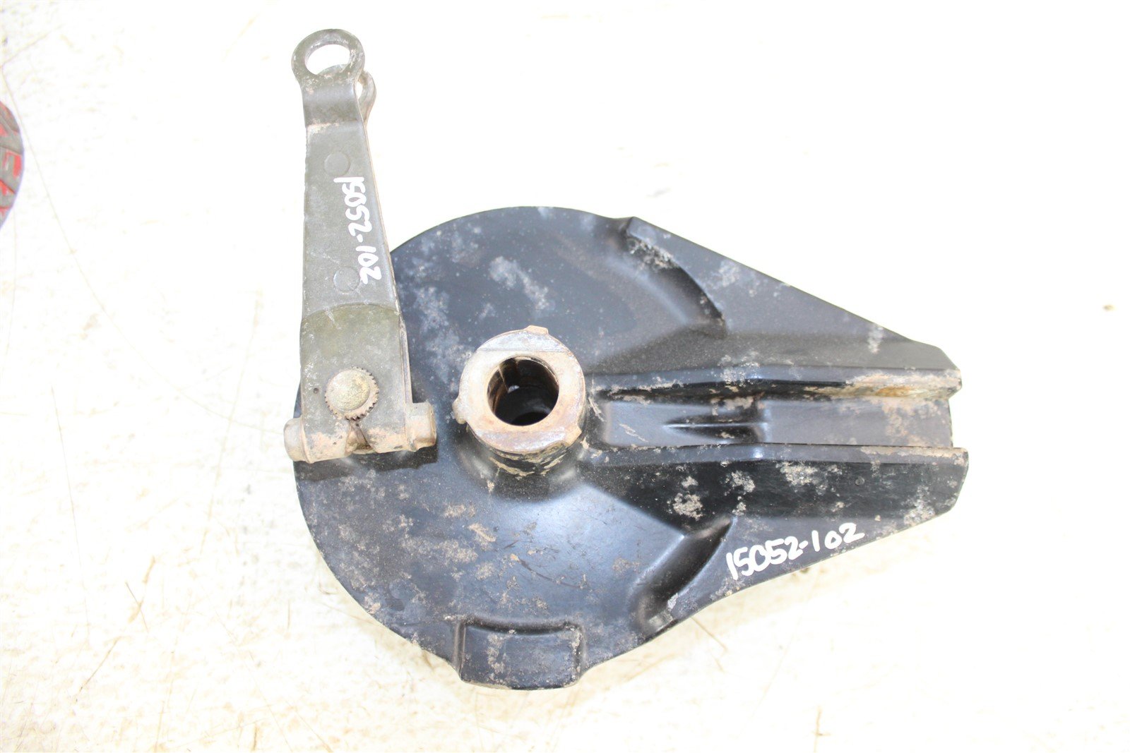 1987 Honda XL 250R Rear Brake Cylinder Mount Shoes Drum Panel