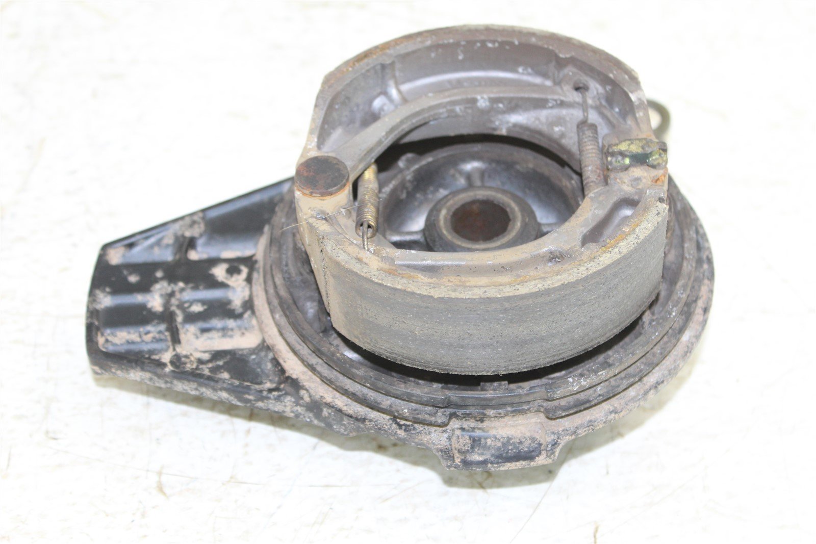 1987 Honda XL 250R Rear Brake Cylinder Mount Shoes Drum Panel