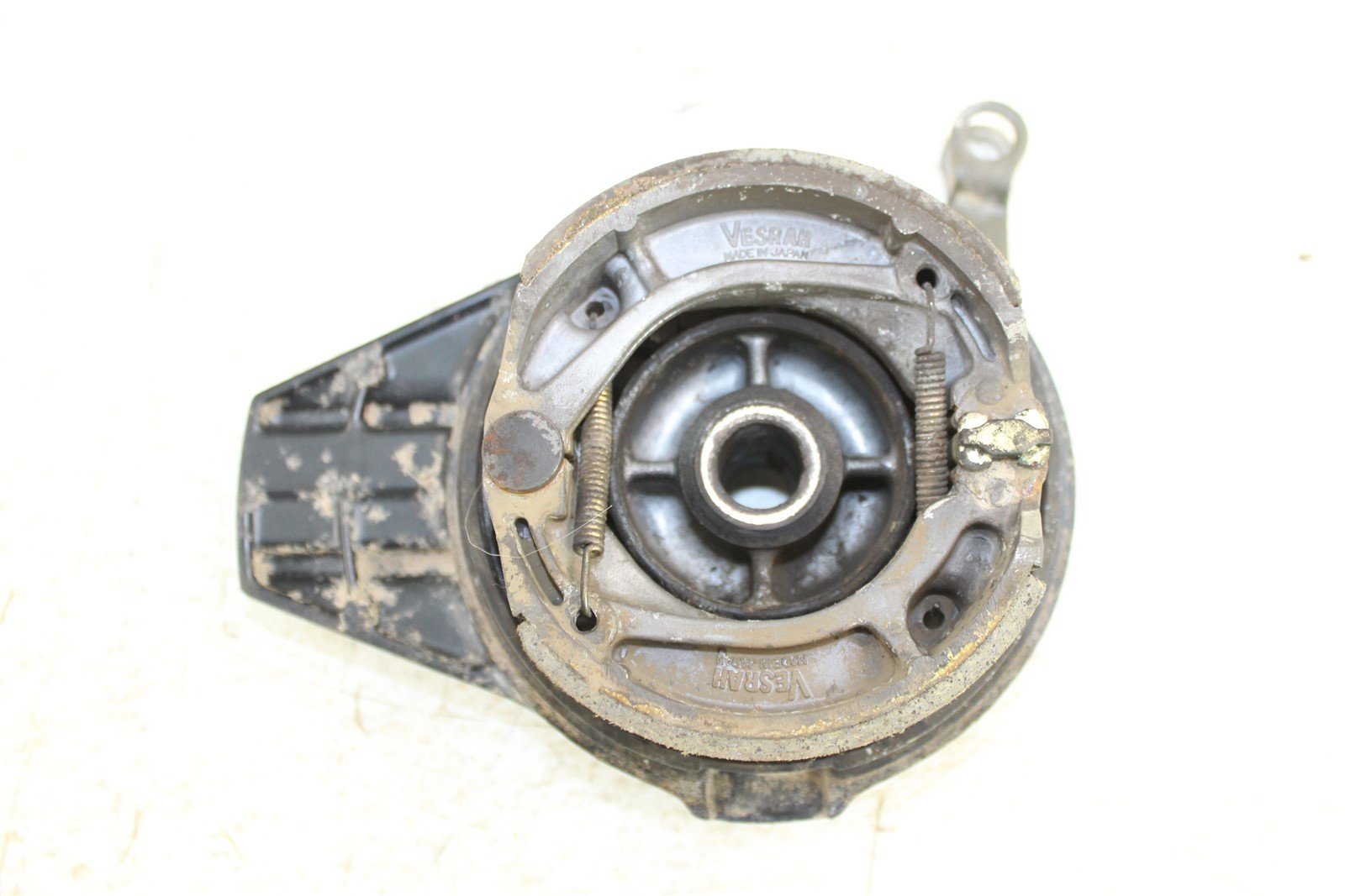 1987 Honda XL 250R Rear Brake Cylinder Mount Shoes Drum Panel