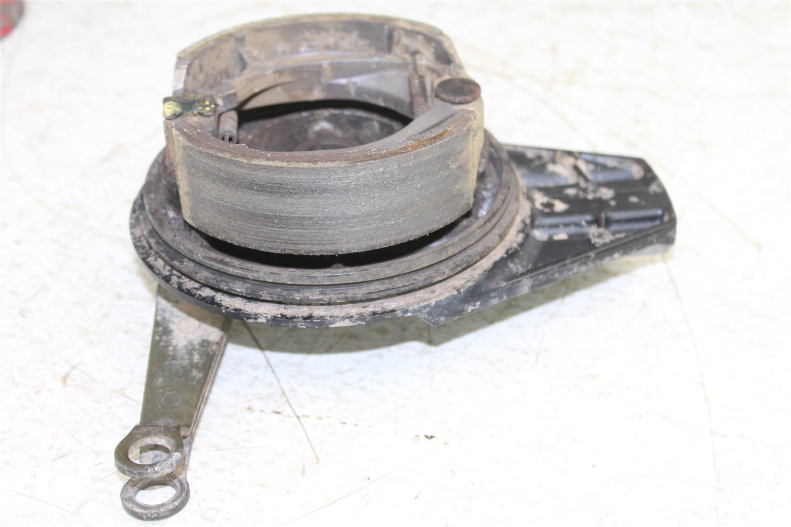1987 Honda XL 250R Rear Brake Cylinder Mount Shoes Drum Panel
