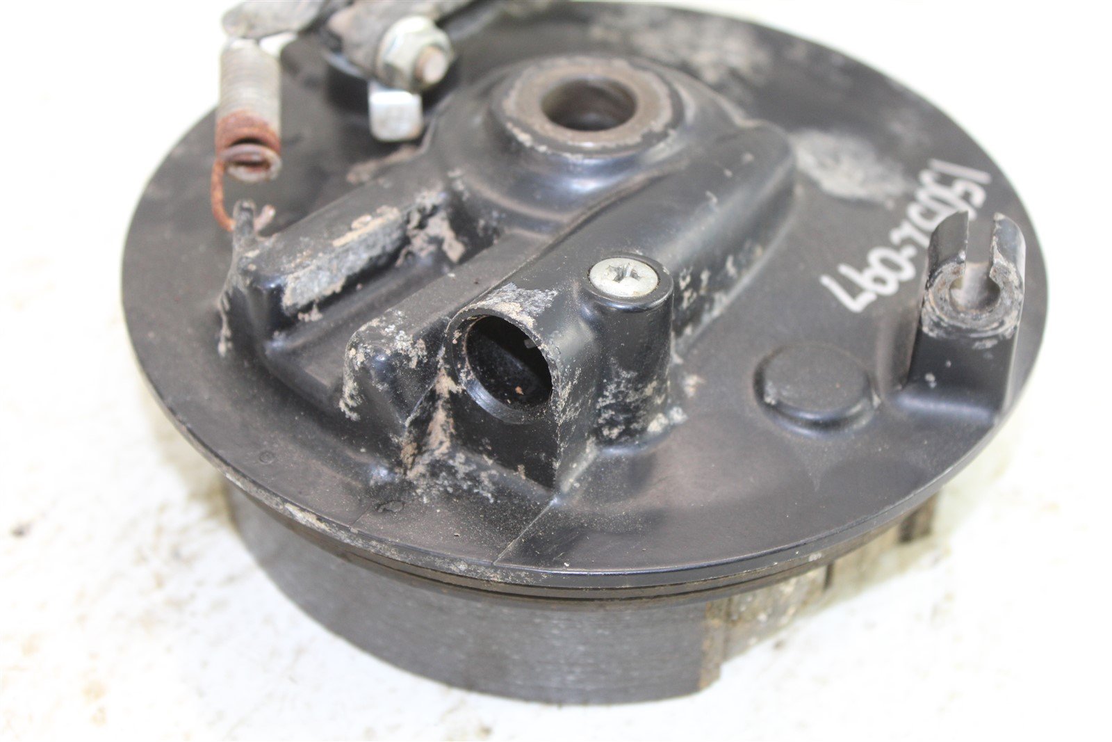 1987 Honda XL 250R Front Brake Cylinder Mount Shoes Drum Panel