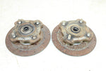 2002 Arctic Cat 400 4x4 Manual Front Hubs Brake Rotors