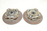 2002 Arctic Cat 400 4x4 Manual Front Hubs Brake Rotors