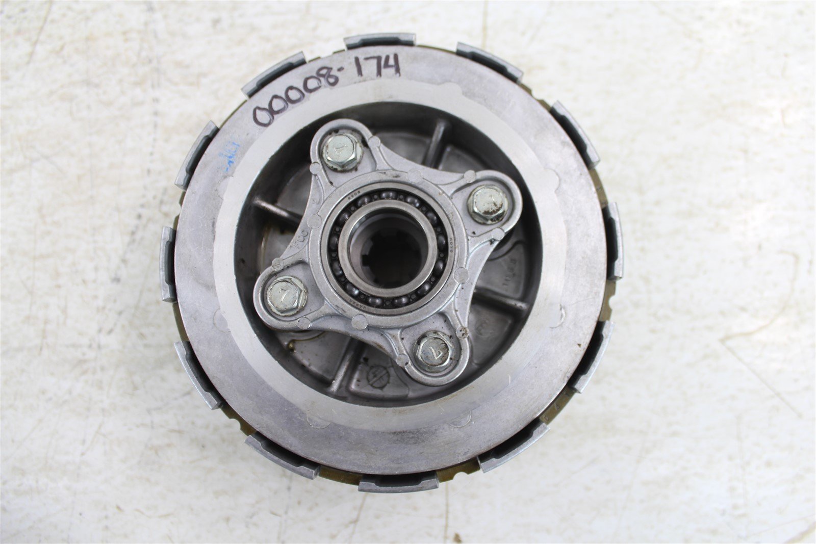 2002 Arctic Cat 400 4x4 Manual Clutch Basket Inner Hub Pressure Plate