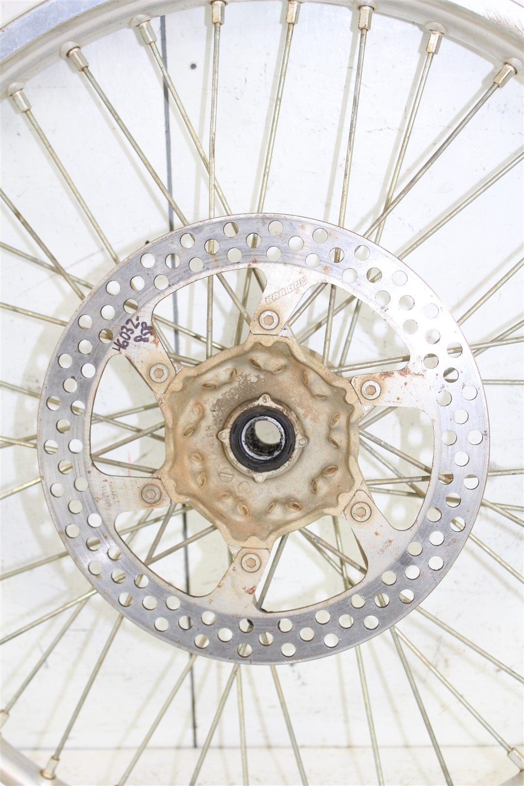 2001 Suzuki RM 125 Front Wheel Rim w/ Brake Rotor