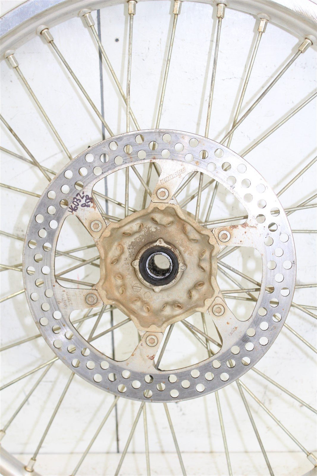 2001 Suzuki RM 125 Front Wheel Rim w/ Brake Rotor