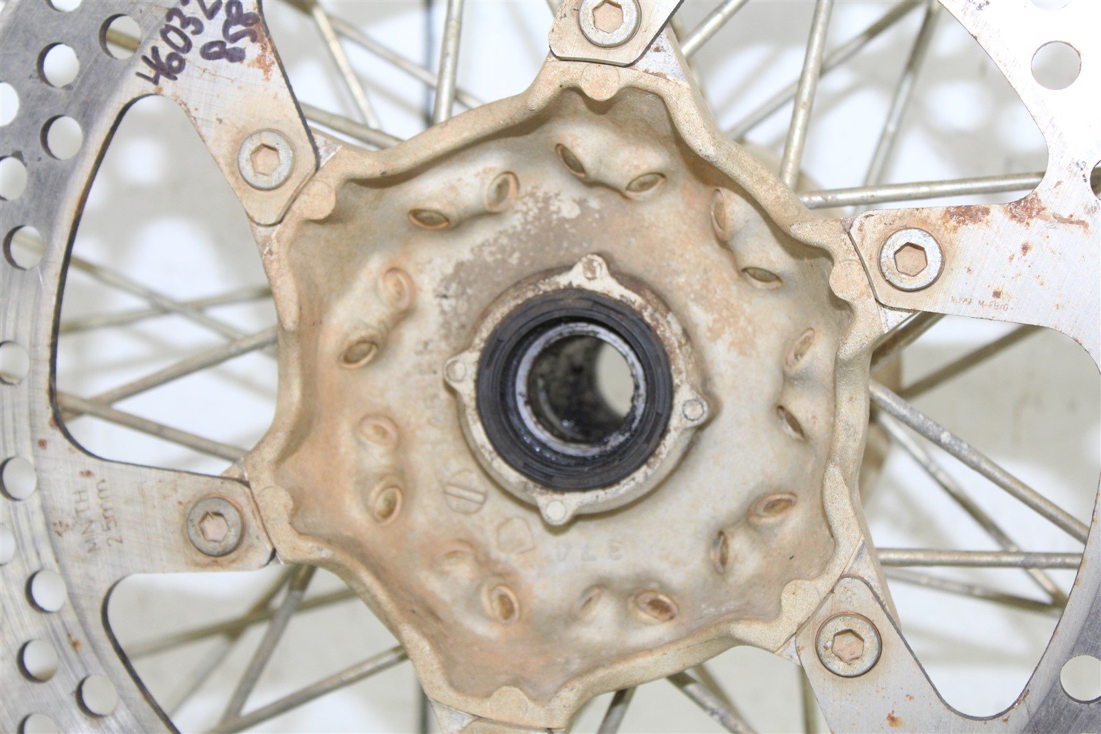 2001 Suzuki RM 125 Front Wheel Rim w/ Brake Rotor