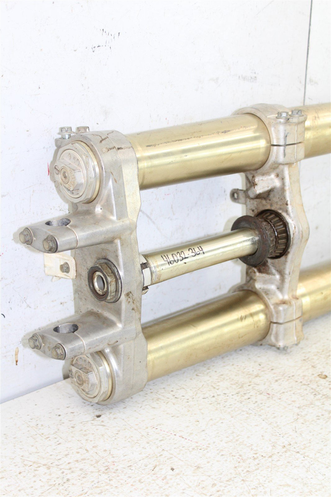 2001 Suzuki RM 125 Fork Tubes Front Suspension Triple Clamps