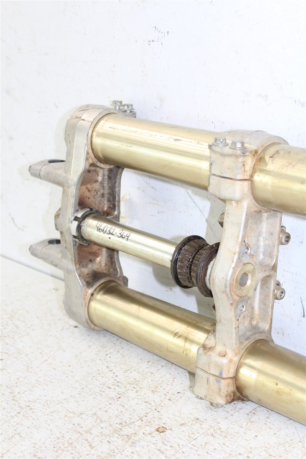 2001 Suzuki RM 125 Fork Tubes Front Suspension Triple Clamps