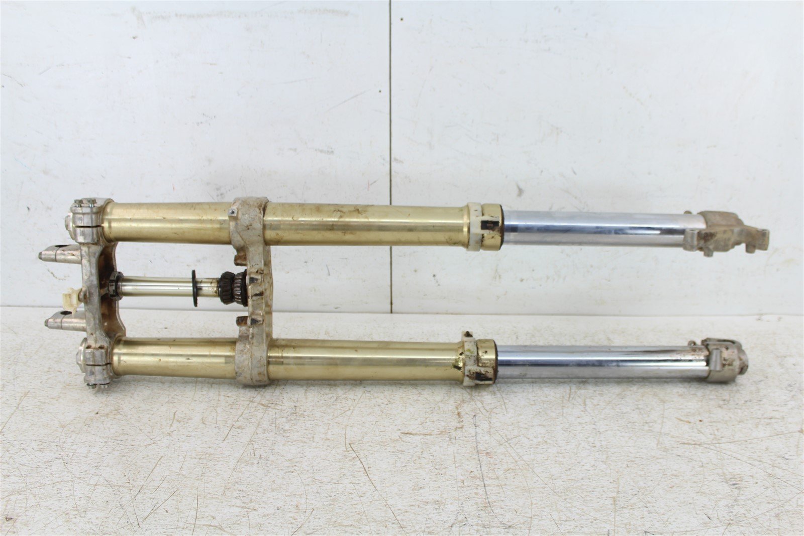 2001 Suzuki RM 125 Fork Tubes Front Suspension Triple Clamps