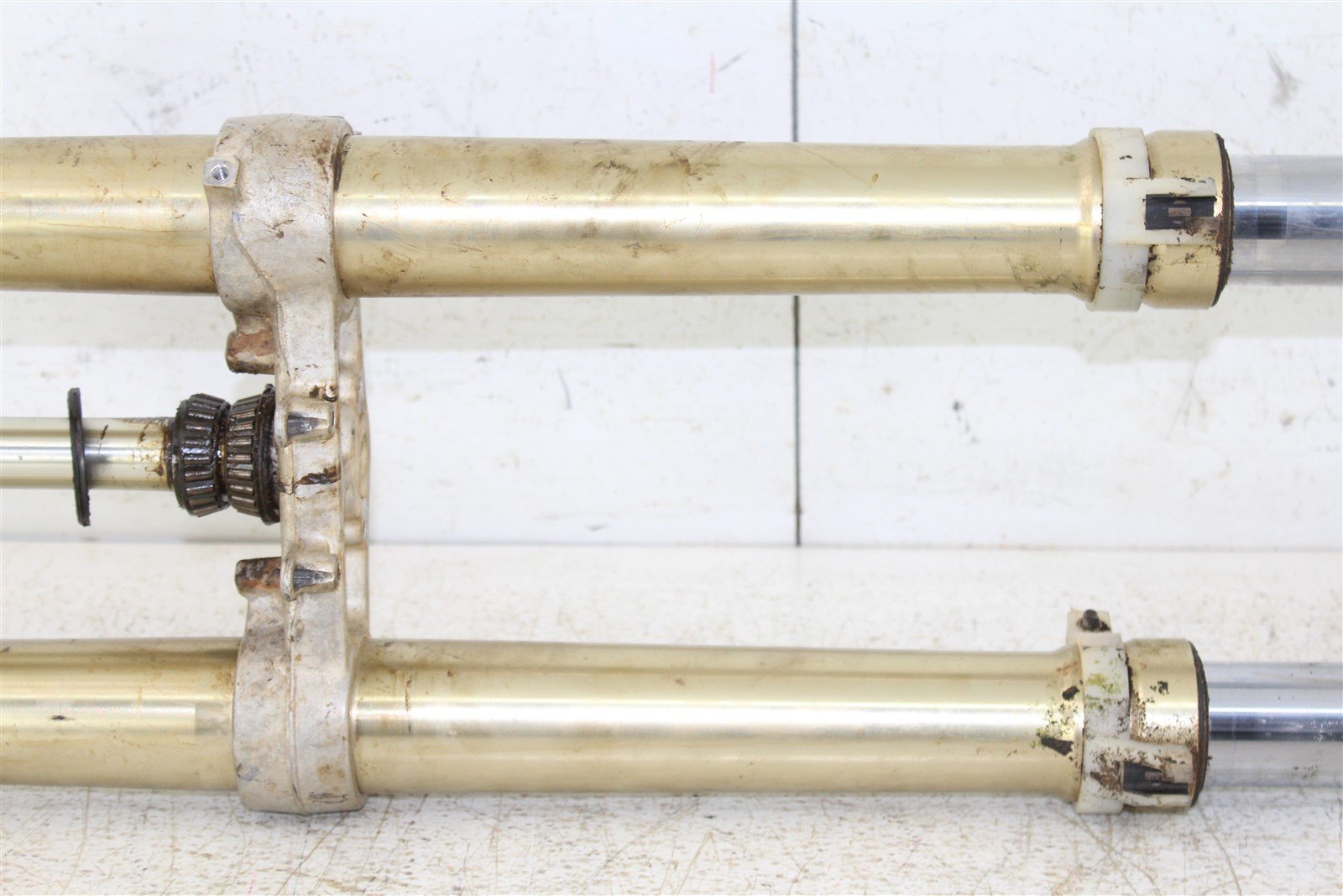 2001 Suzuki RM 125 Fork Tubes Front Suspension Triple Clamps