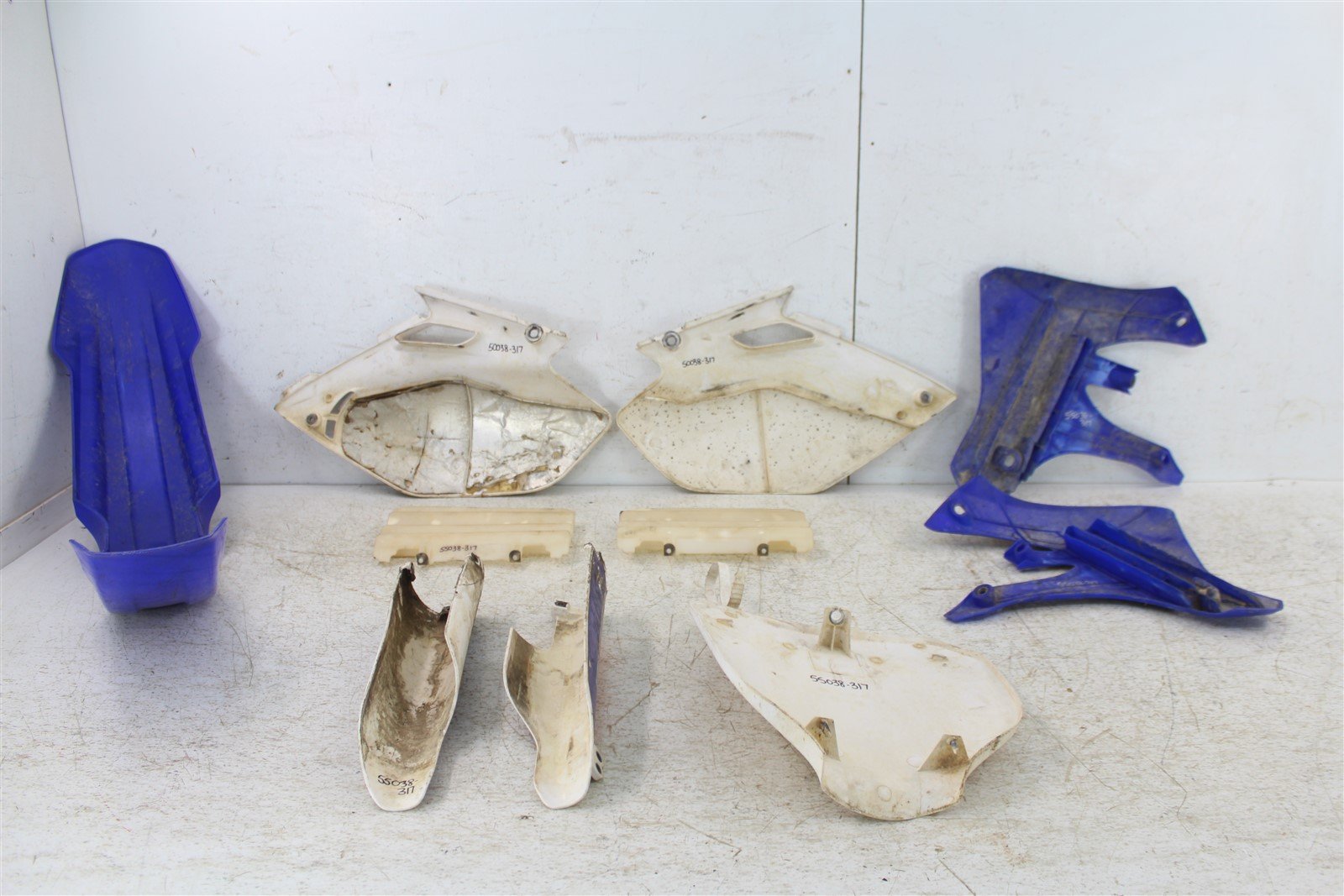 2005 Yamaha YZ 250F Fender Set Rear Front Number Plates
