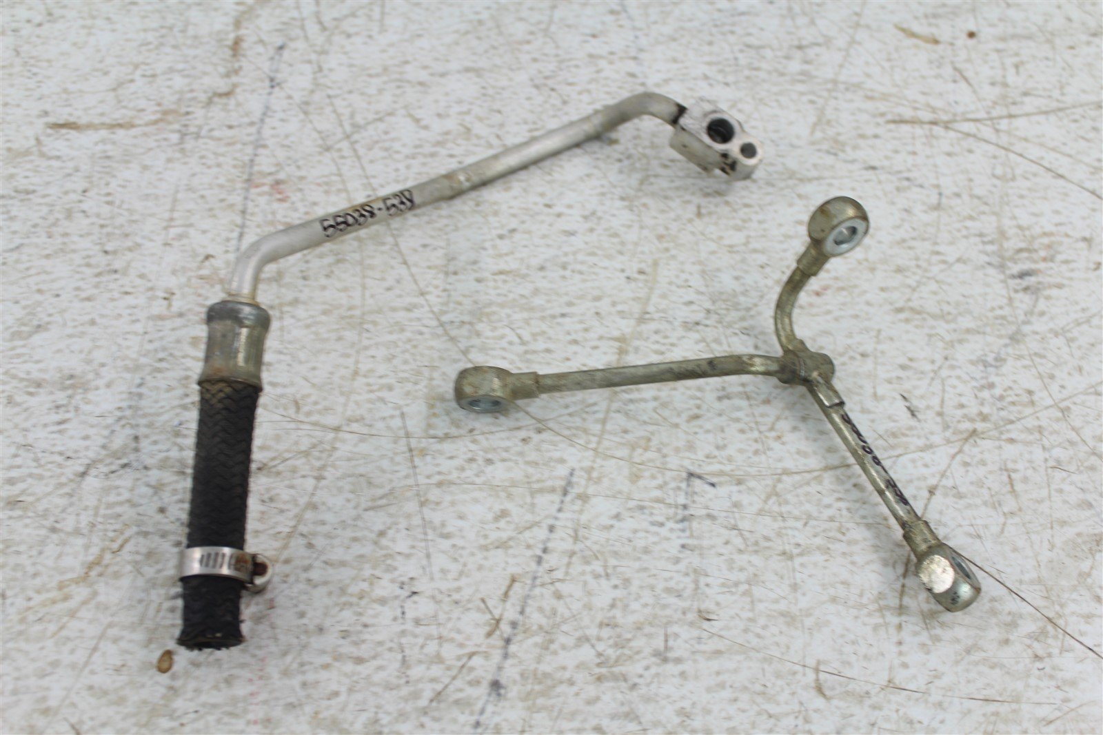 2005 Yamaha YZ 250F Engine Oil Lines High Low Pressure