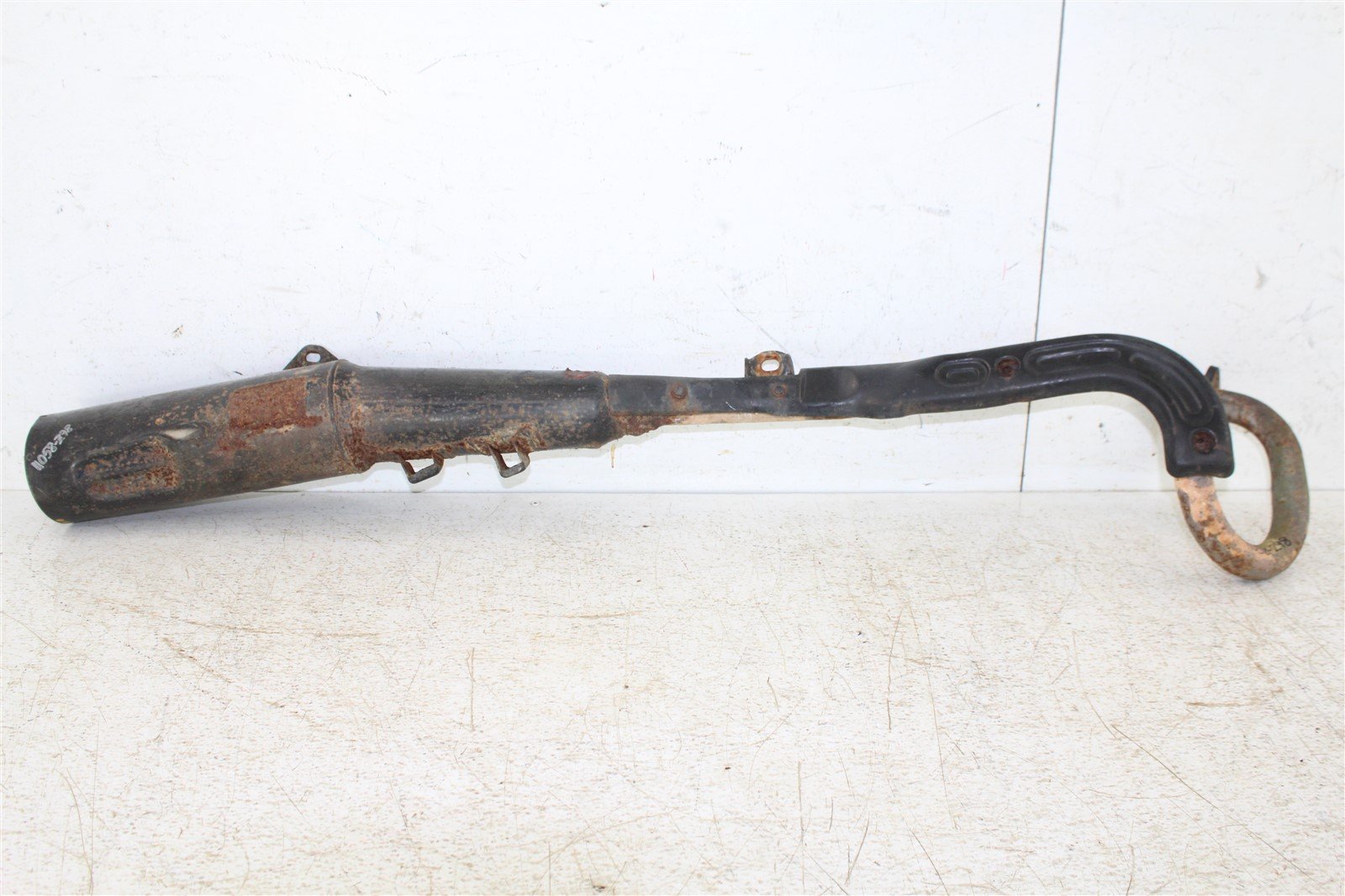 1989 Honda Fourtrax TRX 300 2x4 Exhaust Head Pipe Silencer Muffler