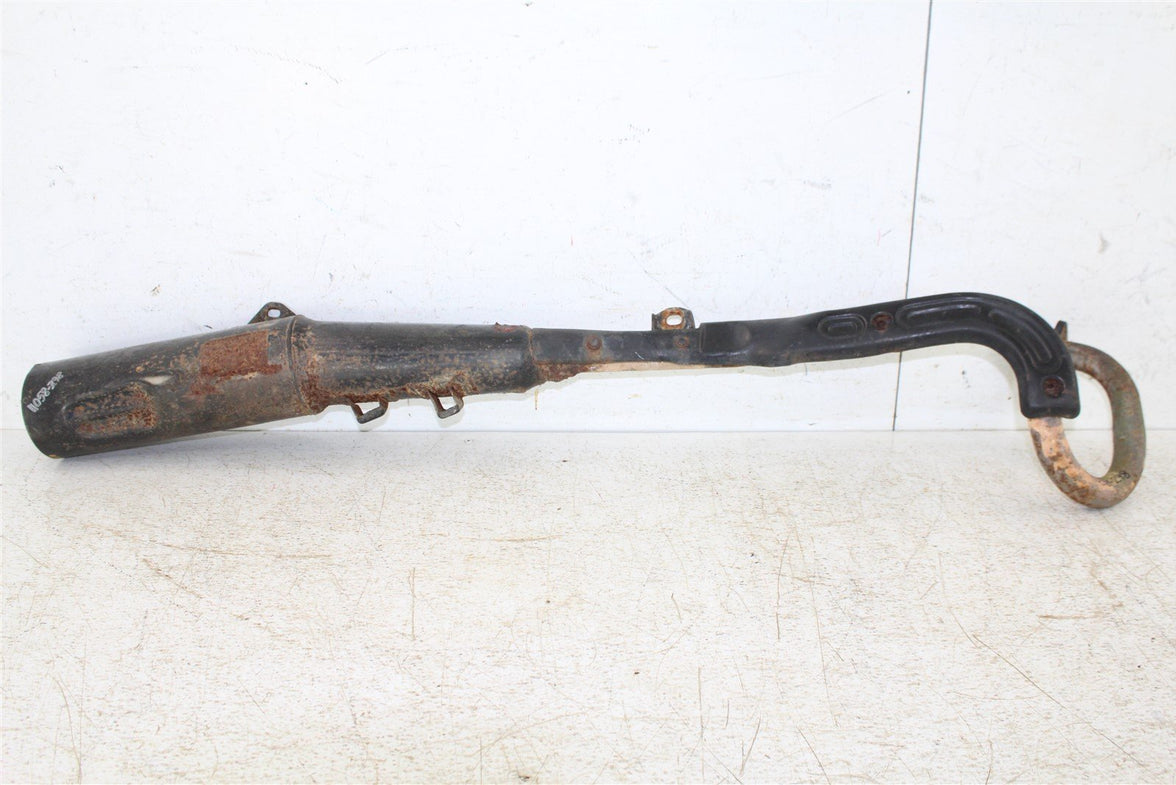 1989 Honda Fourtrax TRX 300 2x4 Exhaust Head Pipe Silencer Muffler