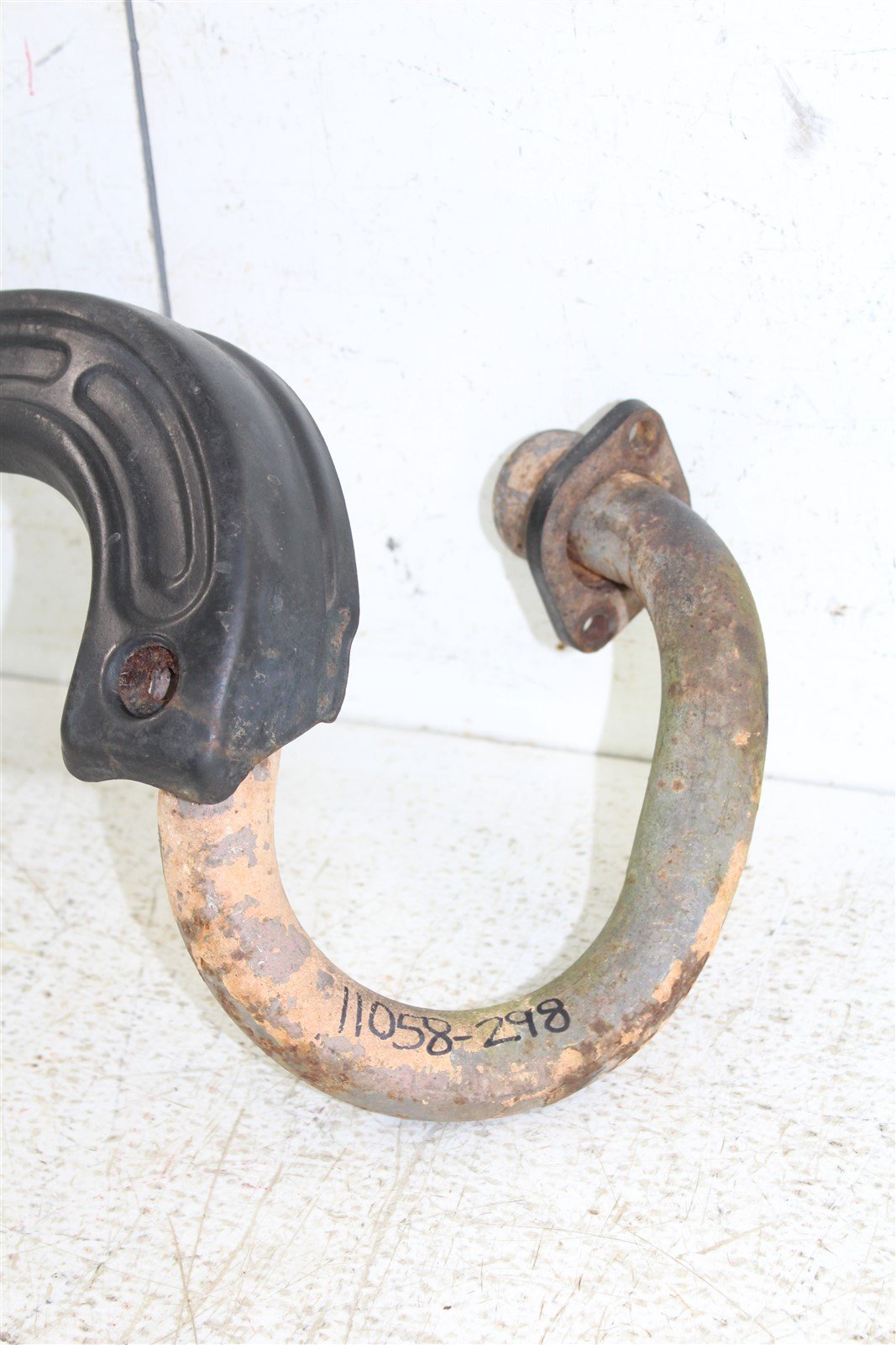 1989 Honda Fourtrax TRX 300 2x4 Exhaust Head Pipe Silencer Muffler