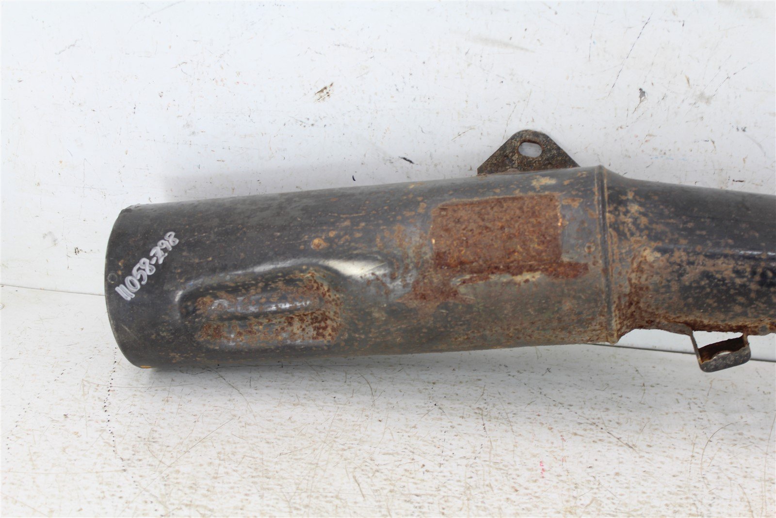 1989 Honda Fourtrax TRX 300 2x4 Exhaust Head Pipe Silencer Muffler