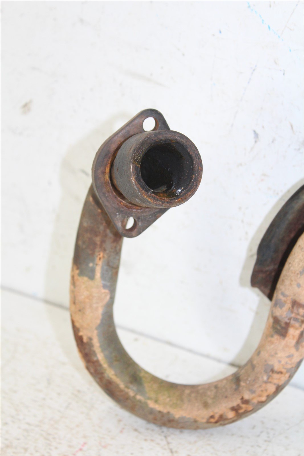 1989 Honda Fourtrax TRX 300 2x4 Exhaust Head Pipe Silencer Muffler
