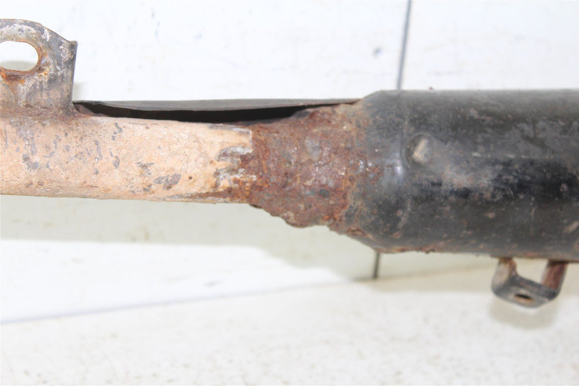 1989 Honda Fourtrax TRX 300 2x4 Exhaust Head Pipe Silencer Muffler