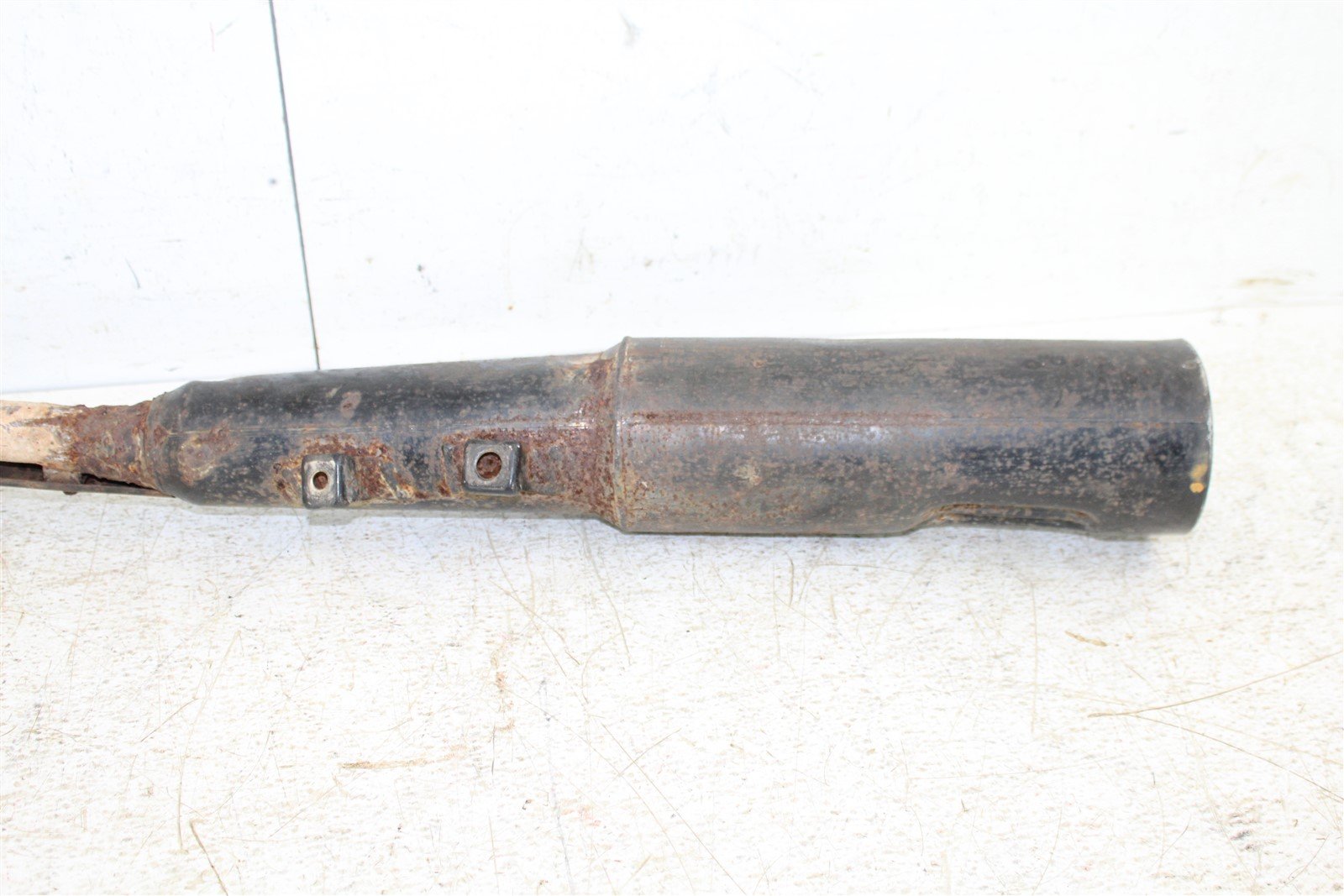 1989 Honda Fourtrax TRX 300 2x4 Exhaust Head Pipe Silencer Muffler
