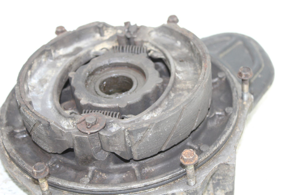 1986 Honda Fourtrax TRX 250 2x4 Rear Brake Drum Panel Hub Backing Plate w/ Cover