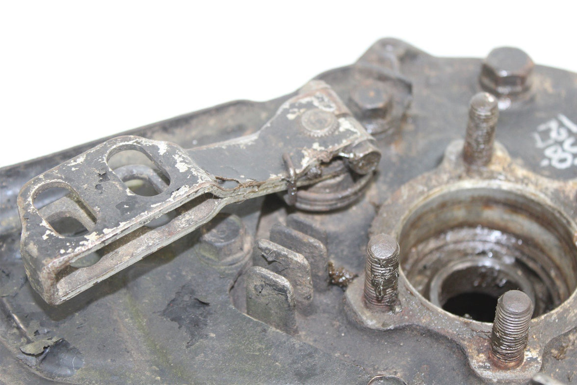 1986 Honda Fourtrax TRX 250 2x4 Rear Brake Drum Panel Hub Backing Plate w/ Cover