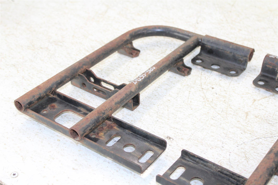 2008 Kawasaki KFX 50 Foot Well Mounts Brackets Rest Peg