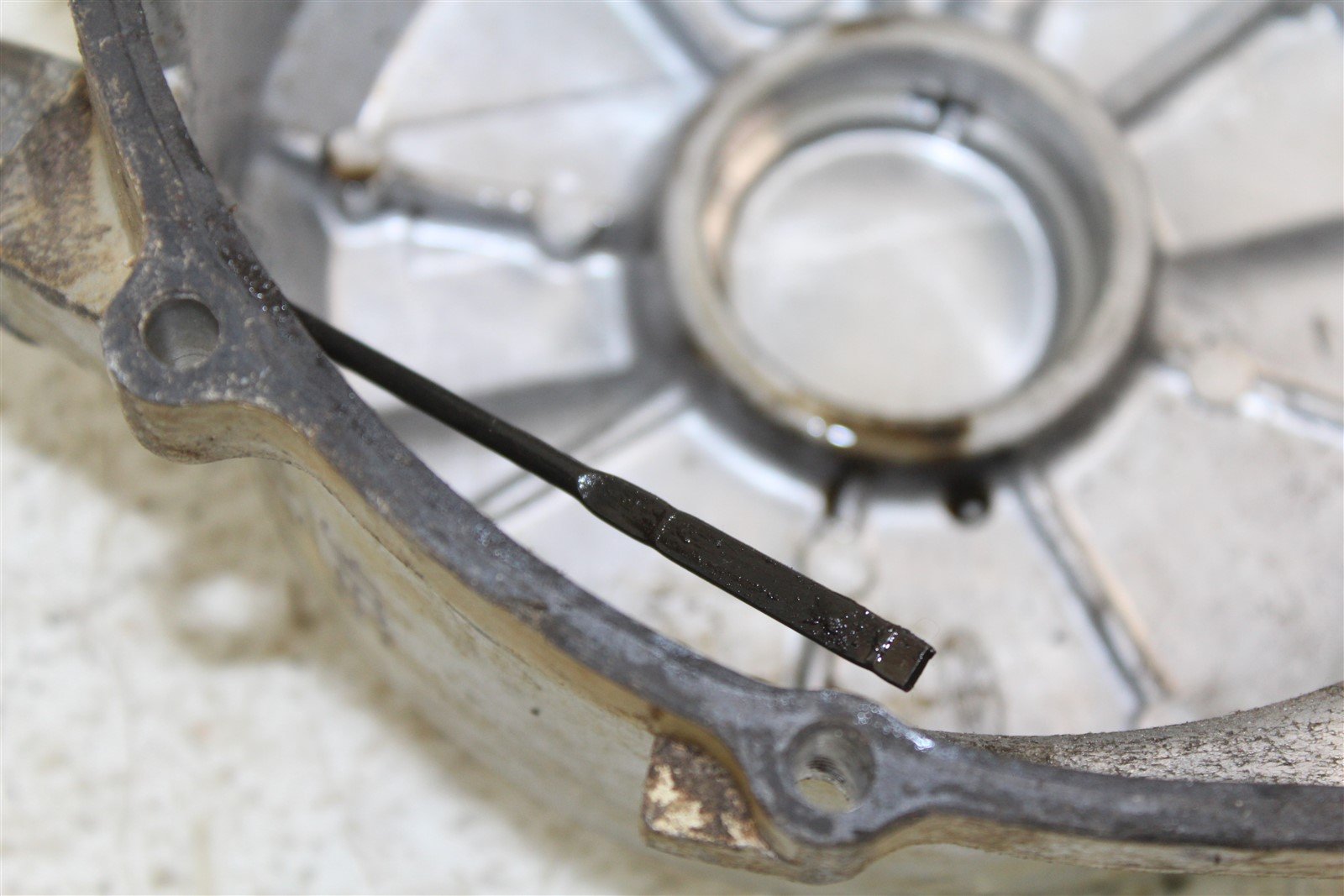 1985 Honda Fourtrax TRX 250 2x4 Clutch Cover