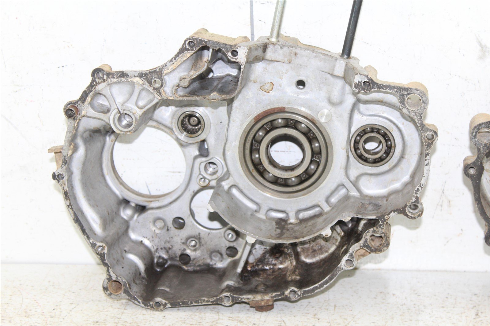 1985 Honda Fourtrax TRX 250 2x4 Engine Cases Crankcase Left Right