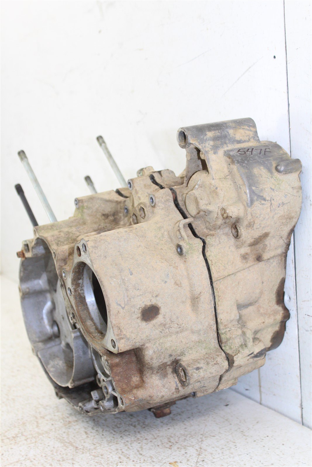 1985 Honda Fourtrax TRX 250 2x4 Engine Cases Crankcase Left Right