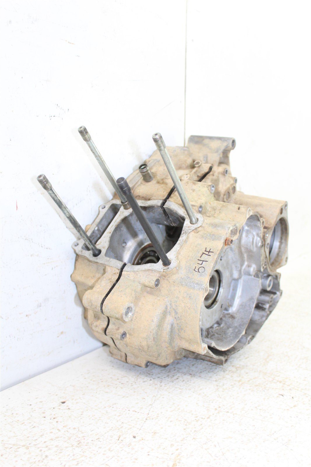 1985 Honda Fourtrax TRX 250 2x4 Engine Cases Crankcase Left Right