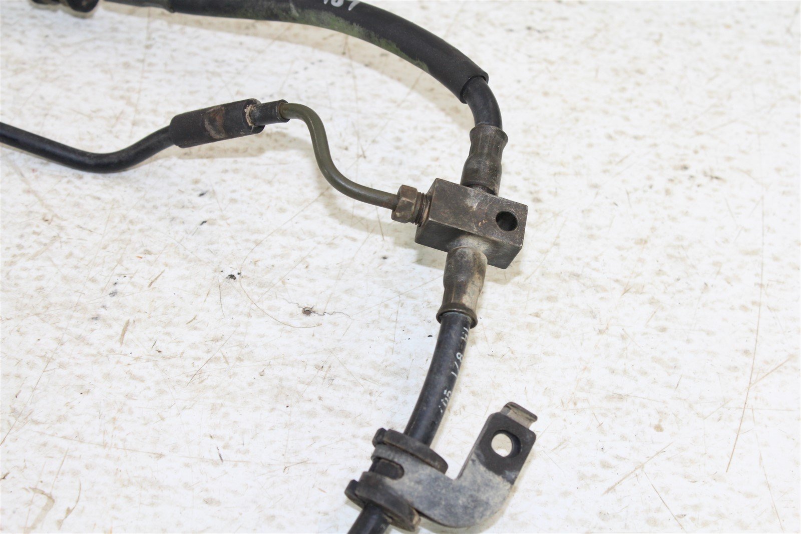 2006 Honda TRX 450ER Front Brake Hose Line