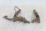 1999 Yamaha Warrior 350 Foot Pegs Rests Set Left Right w/ Rear Brake Pedal