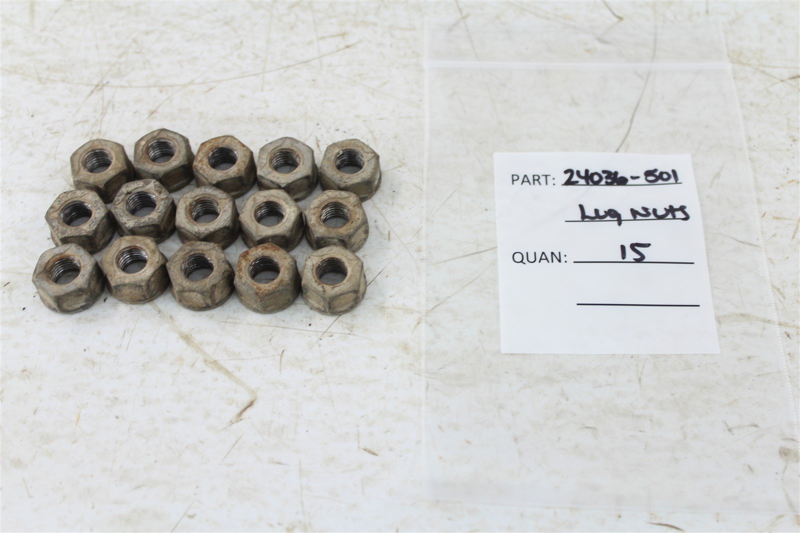 2003 Kawasaki Mojave 250 Lug Nuts