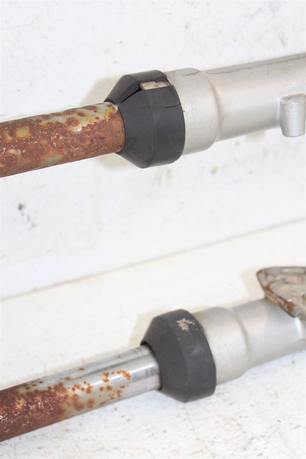 1978 Yamaha DT 100 Fork Tubes Front Suspension Triple Clamps