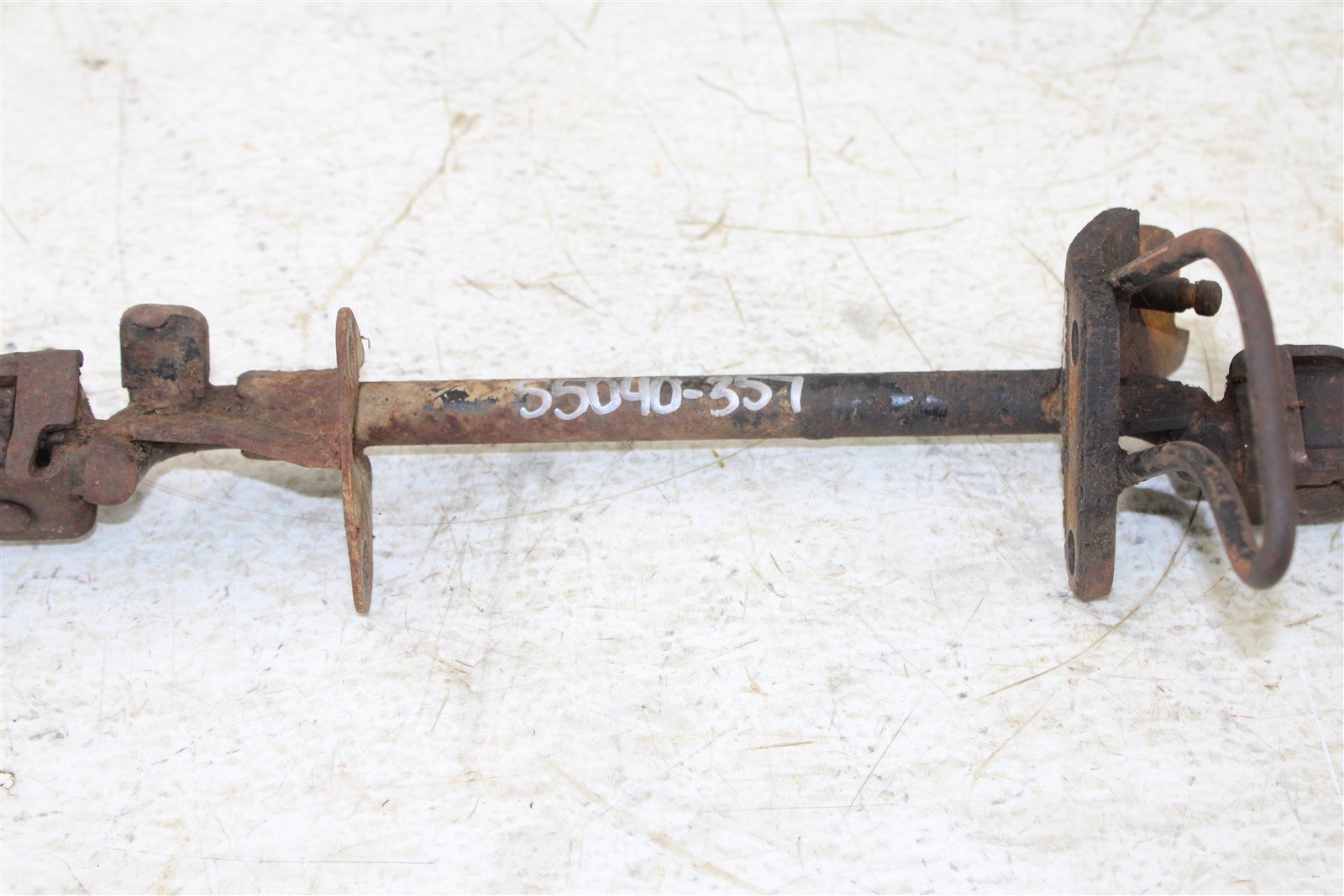 1978 Yamaha DT 100 Foot Pegs Set Hardware Springs Rests