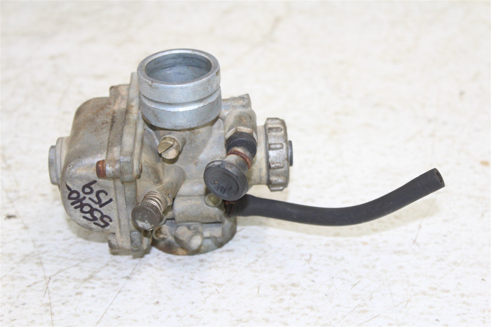 1978 Yamaha DT 100 Mikuni Carburetor Carb Fuel Intake Bowl Jets