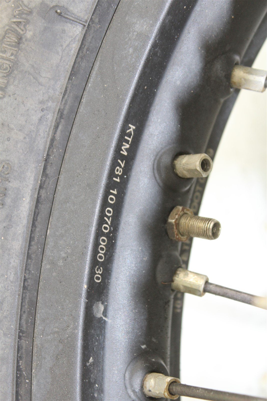 2013 KTM 450 SX-F Rear Wheel Rim