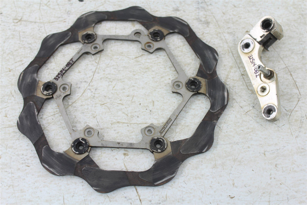 2013 KTM 450 SX-F Braking Oversized Front Floating Brake Rotor Disc w/ Mount