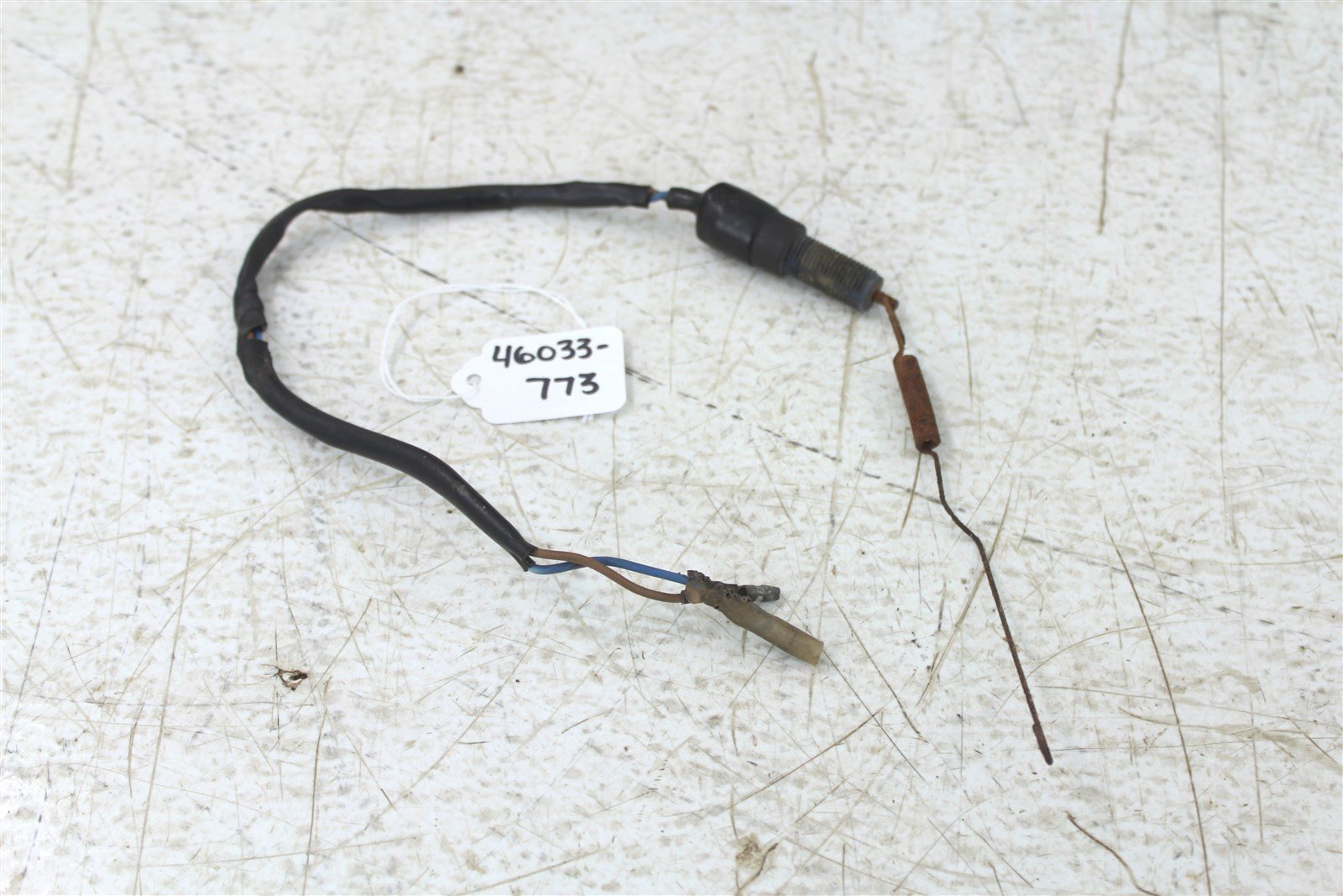 1986 Suzuki SP 200 Rear Brake Light Switch Taillight Sensor